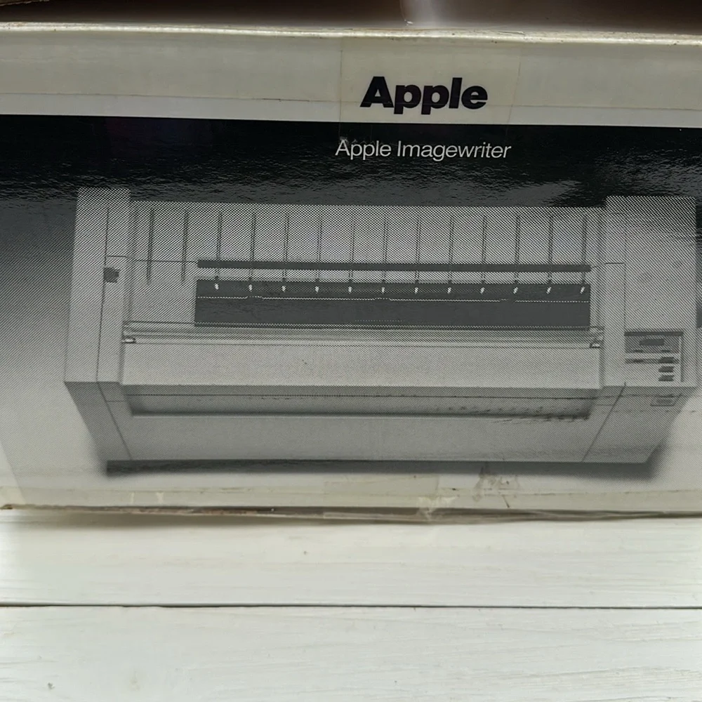 Vintage Apple Imagewriter Box- Empty with Packaging